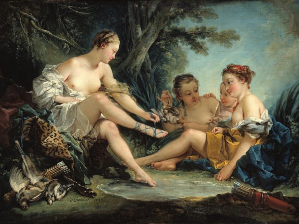 Le Repos des nymphes au retour de la chasse, dit Le Retour de chasse de Diane