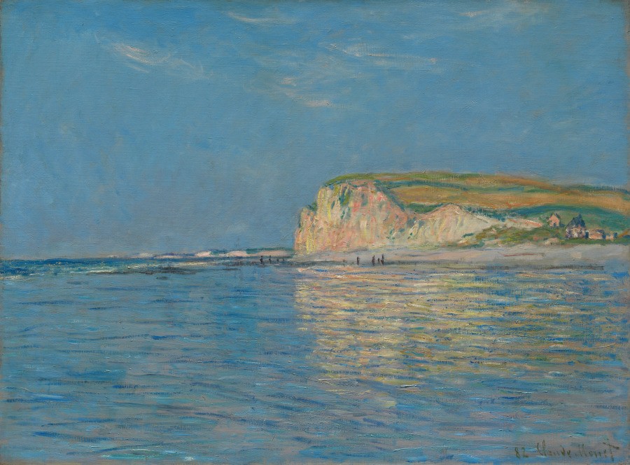 Low Tide at Pourville, near Dieppe, 1882