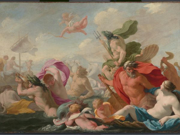 Marine Gods Paying Homage to Love