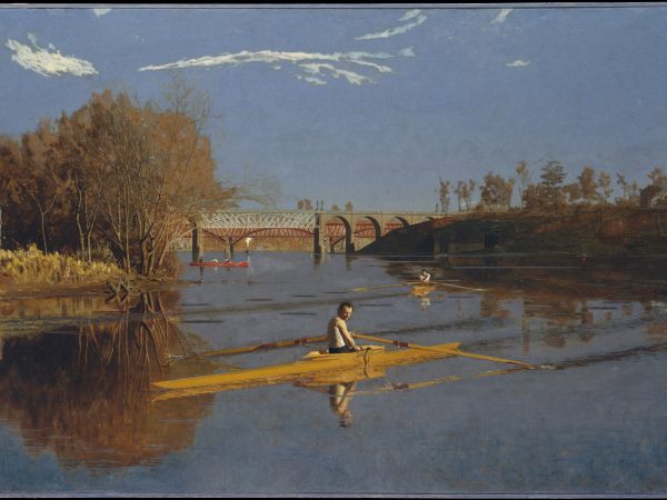 Max Schmitt in a Single Scull