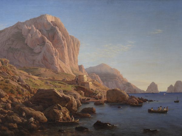Motiv fra Capri, kort efter solens opgang