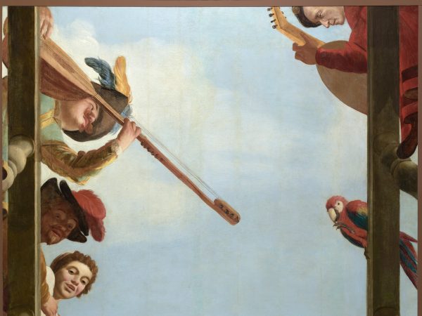 Musical Group on a Balcony