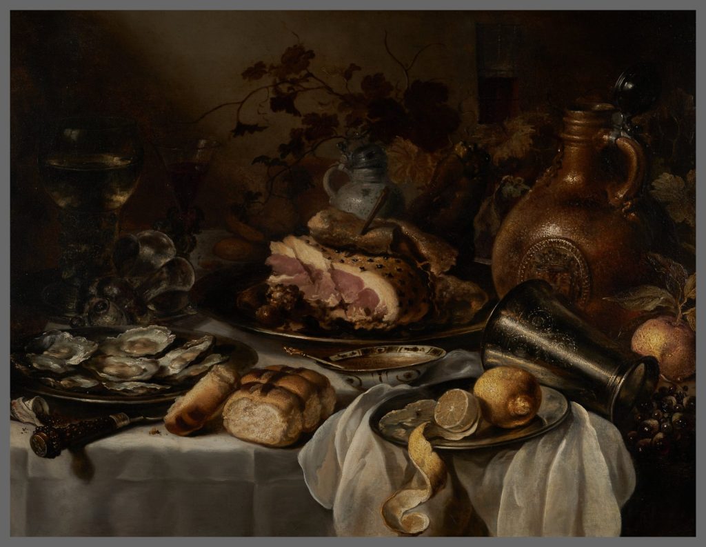 Nature morte au jambon