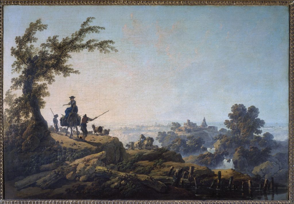 Paysage animé
