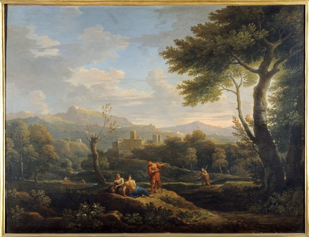 Paysage d'Italie