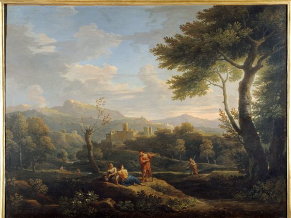 Paysage d'Italie
