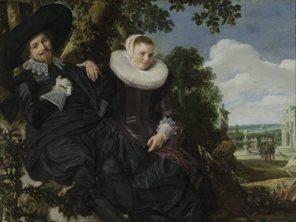 Portrait of a Couple in a Landscape