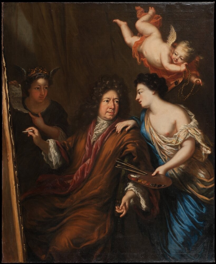 Self-Portrait with Allegories