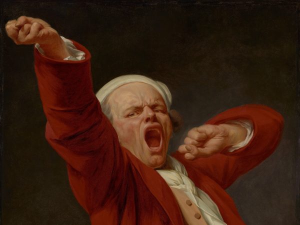 Self-Portrait, Yawning