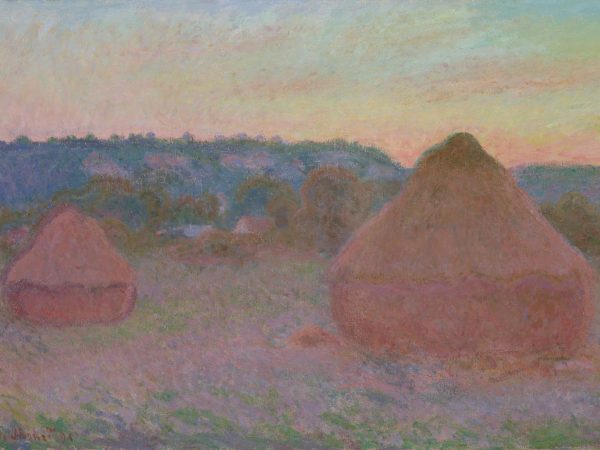 Stacks of Wheat (End of Day, Autumn)