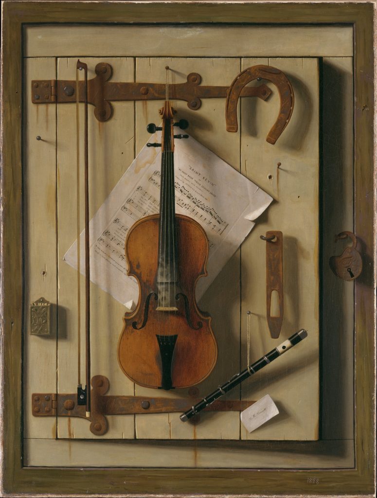 Still Life—Violin and Music