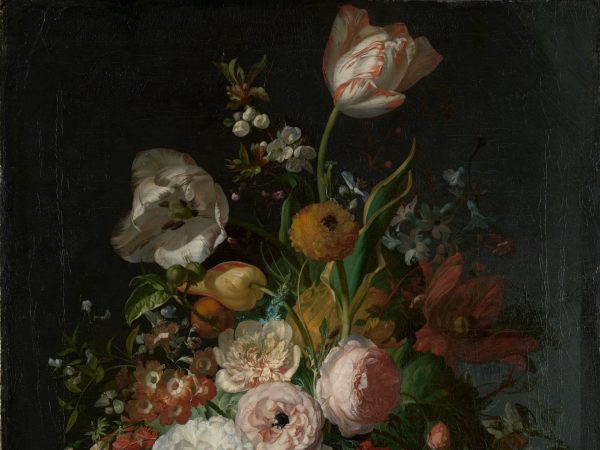 Still Life with Flowers in a Glass Vase