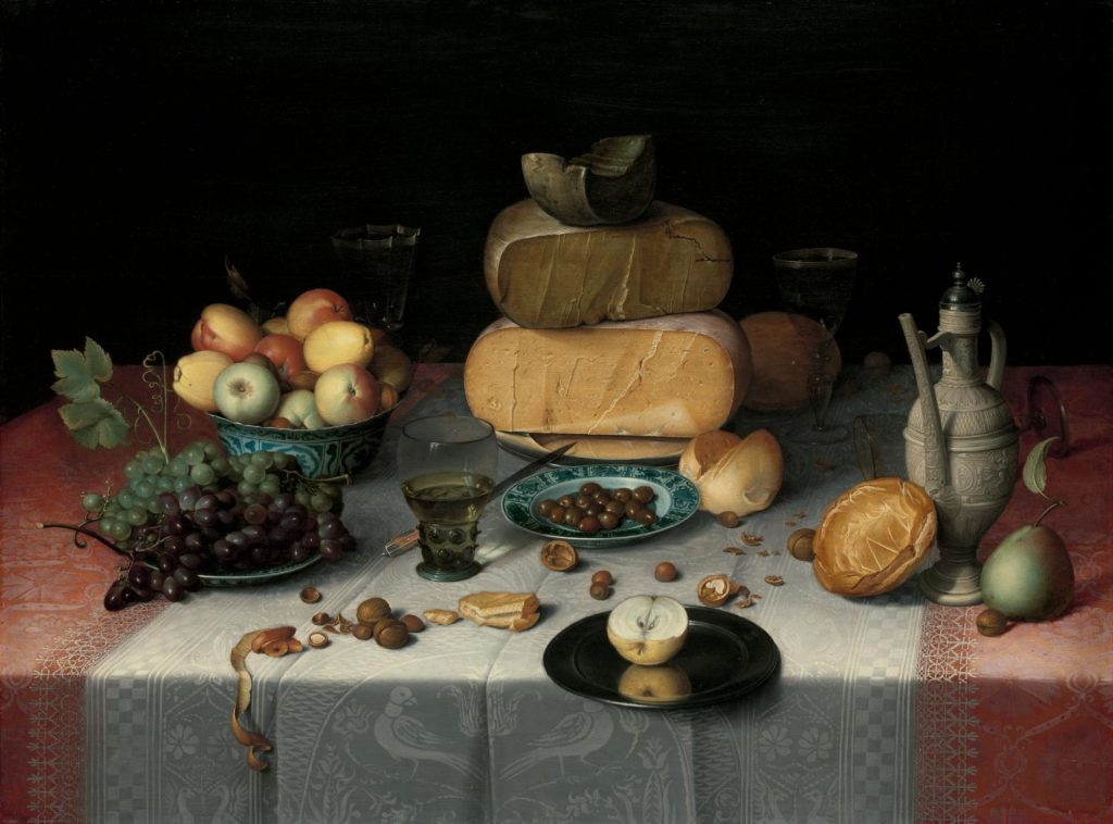 Still Life with Fruit and Cheese