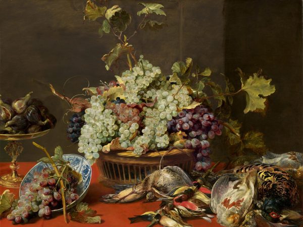 Still Life with Grapes and Game
