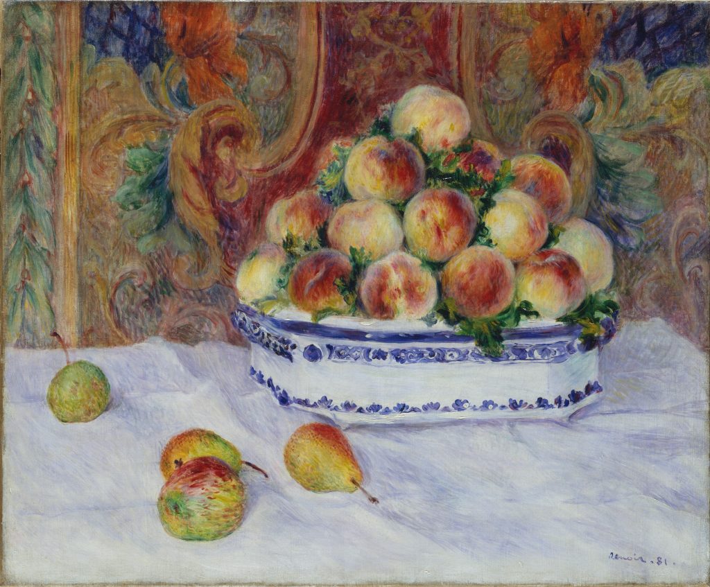 Still Life with Peaches