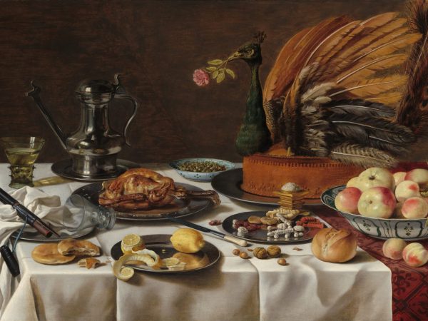 Still Life with Peacock Pie