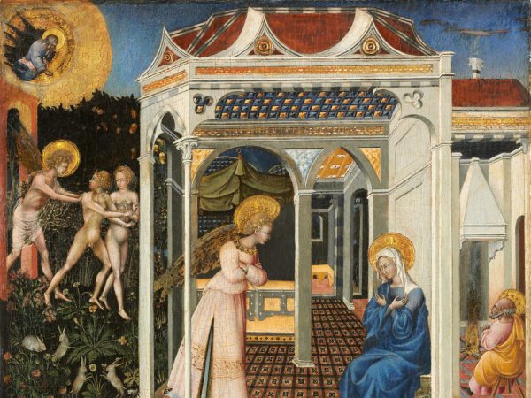 The Annunciation and Expulsion from Paradise