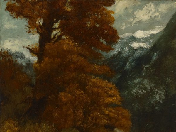 The Glen at Ornans (Bords du Doubs; Effet d'Automne)