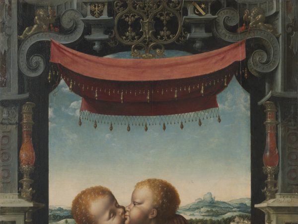 The Infants Jesus Christ and Saint John the Baptist Embracing