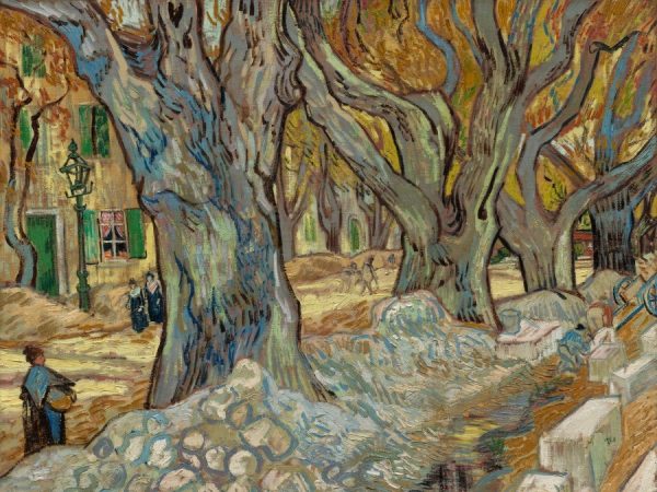 The Large Plane Trees (Road Menders at Saint-Rémy)