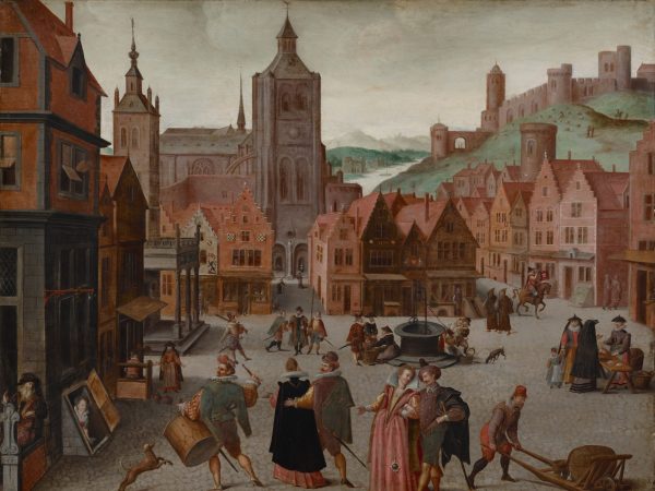 The Marketplace in Bergen op Zoom