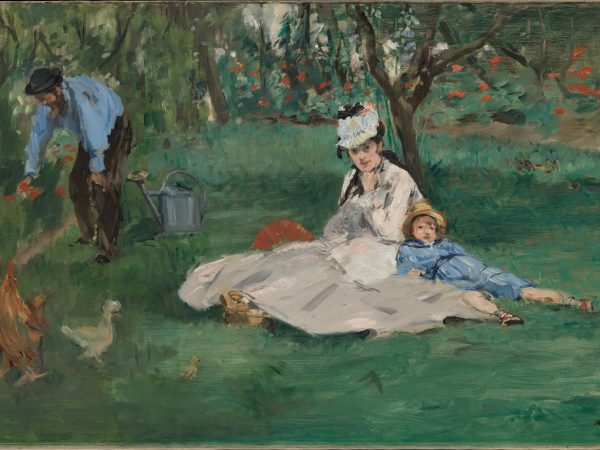 The Monet Family in Their Garden at Argenteuil