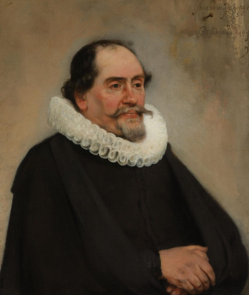The Portrait of Abraham de Potter, Amsterdam Silk Merchant