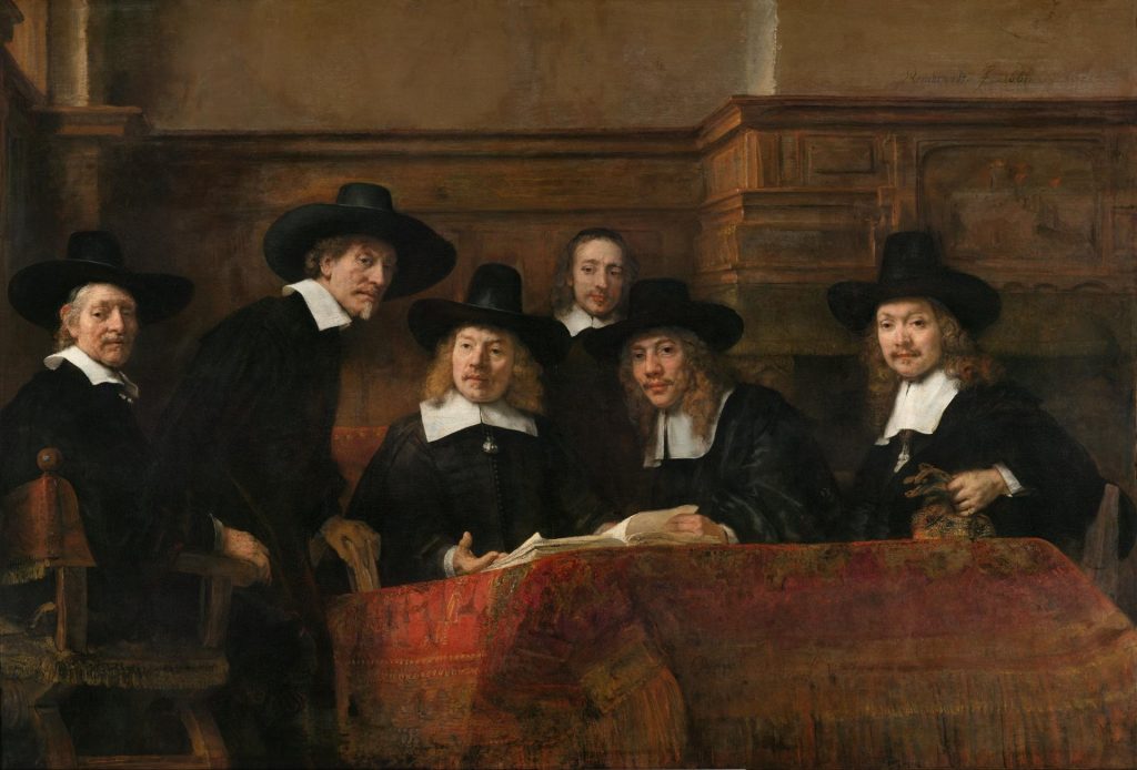 The Sampling Officials of the Amsterdam Drapers' Guild, known as 'The Syndics'