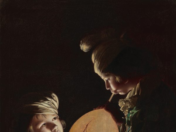Two Boys with a Bladder