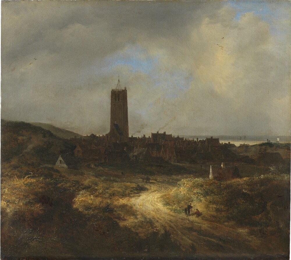 View of Egmond aan Zee