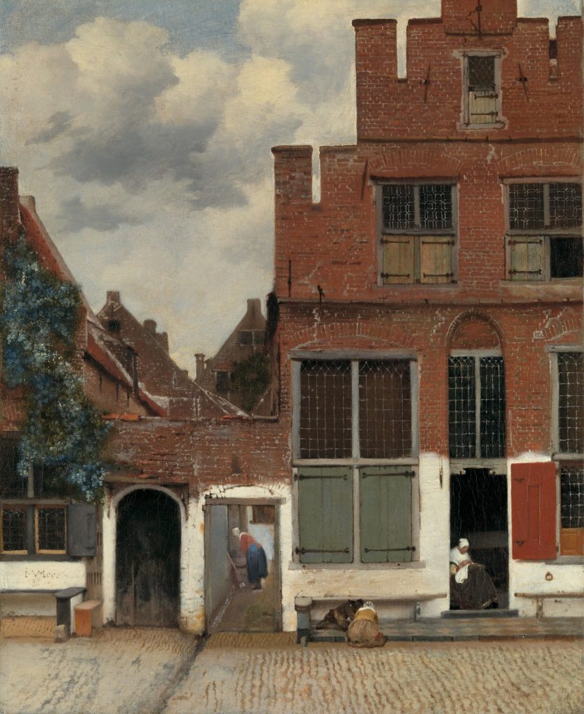 View of Houses in Delft, Known as 'The Little Street'