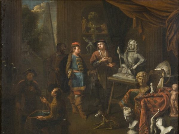 Visit in a Sculptor's Studio