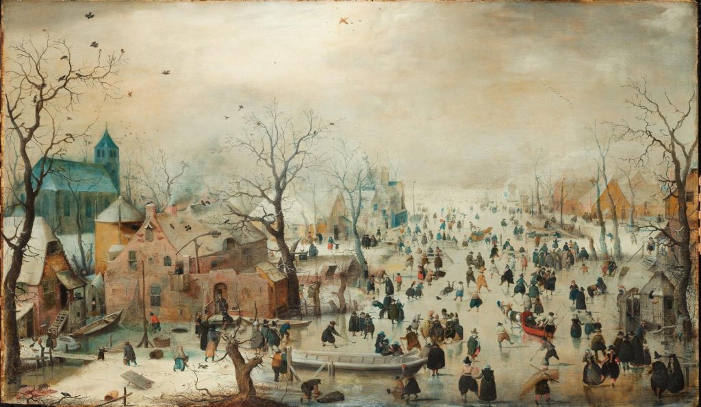 winter-landscape-with-skaters