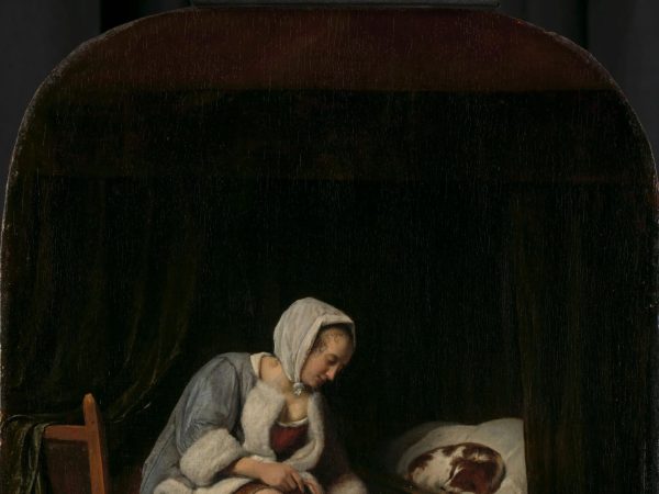 woman-at-her-toilet