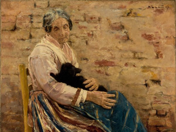 Woman with a Cat