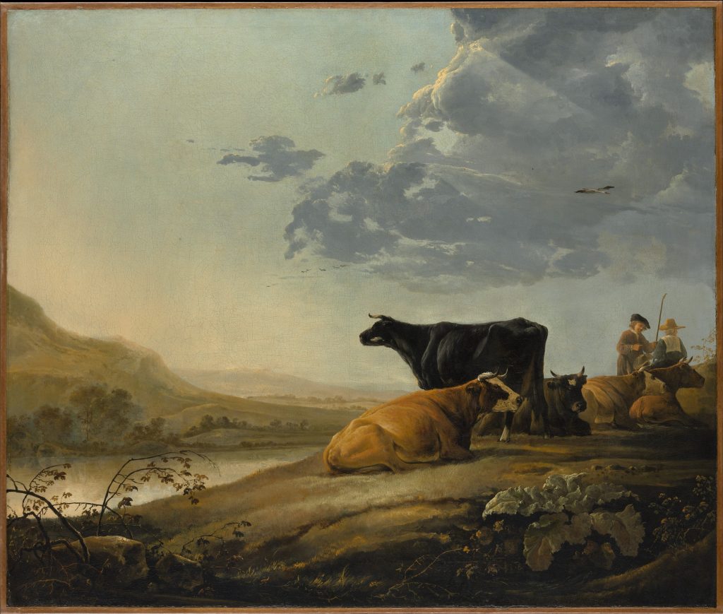 Young Herdsmen with Cows